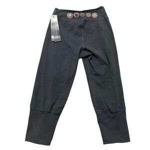 FILA Womens Capri Leggings‎ Cropped Athletic Workout Pants Floral Detail S P New